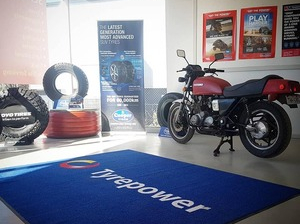 motorbike waiting room